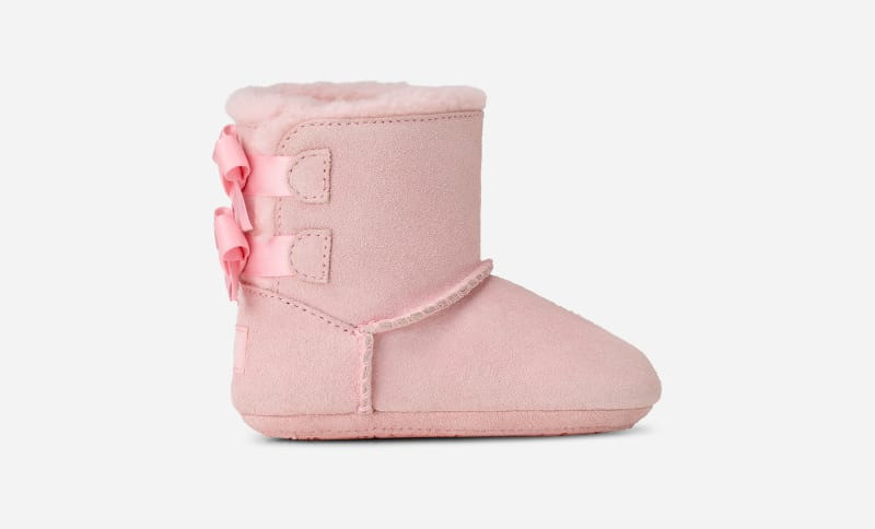 ® Infants' Bailey Bow Sheepskin Classic Boots in Ribbon Candy 1