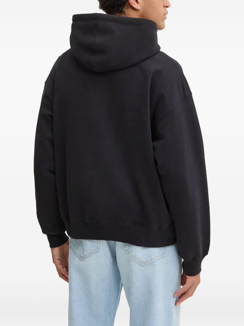 logo-print hoodie - 3