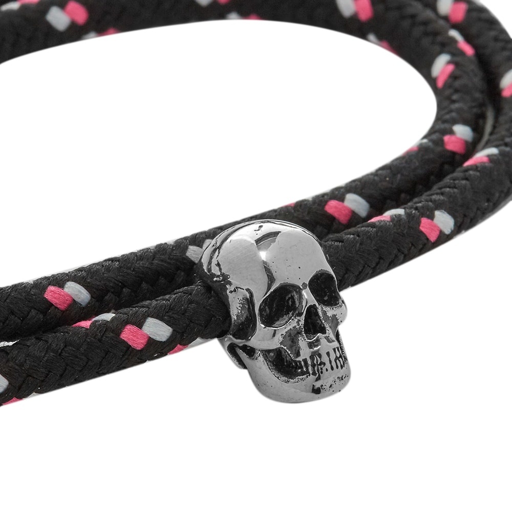 Alexander McQueen Skull Rope Friendship Bracelet - 2