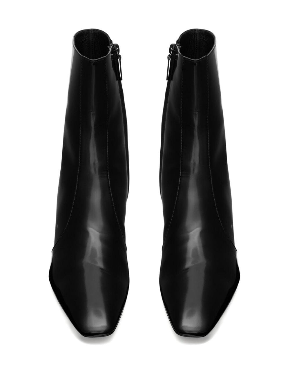 XIV 70mm glazed ankle boots - 3