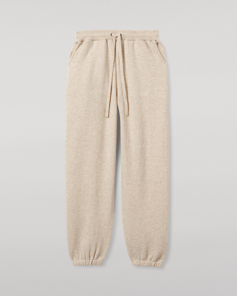 Kirk Natural Cashmere Sweatpants 1