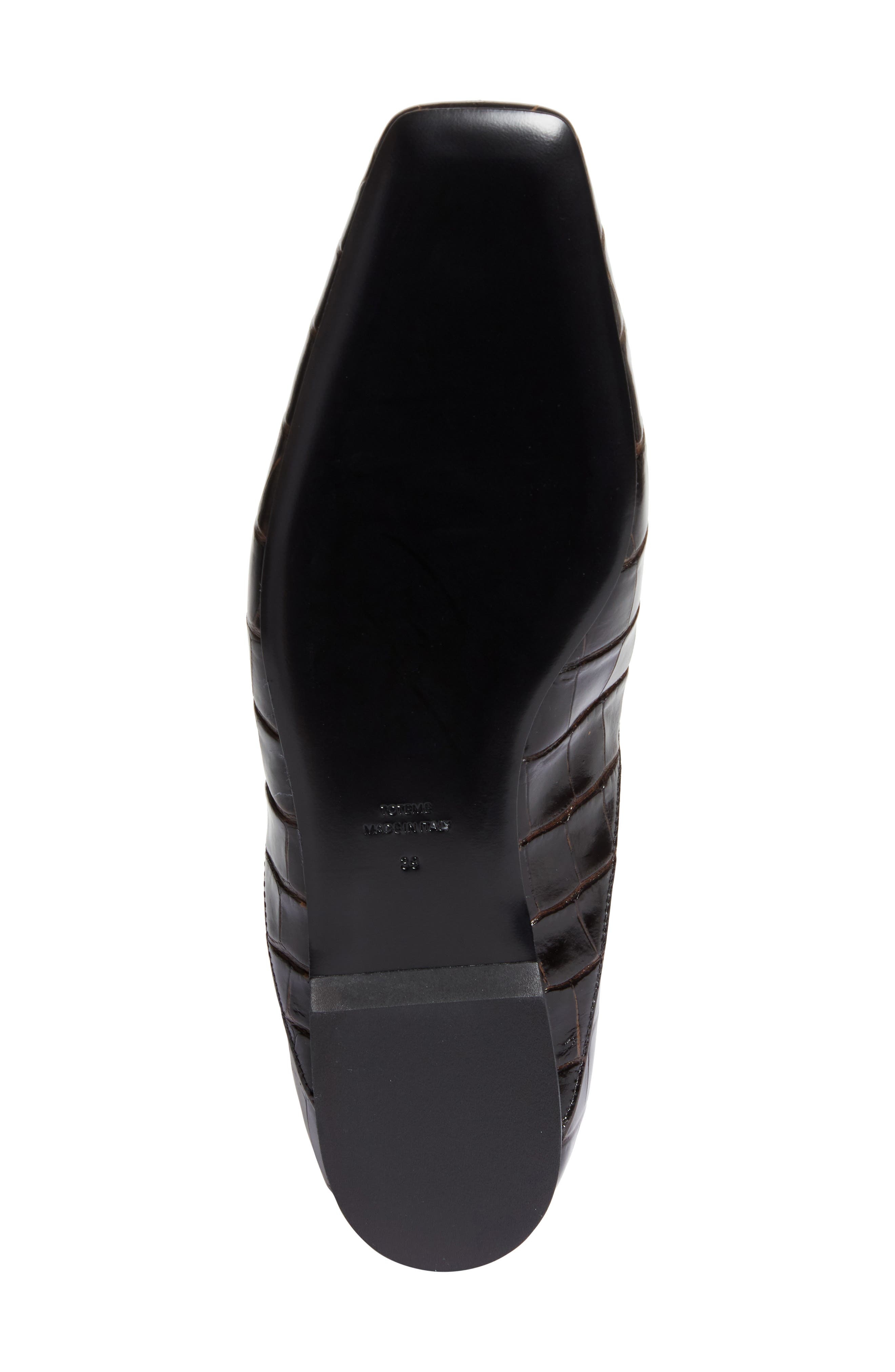 TOTEME Everyday Flat in Dark Brown at Nordstrom - 6