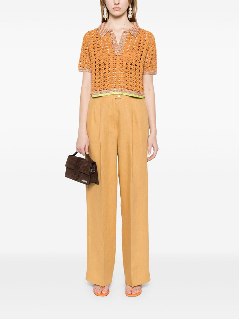 forte_forte linen darted trousers outlook