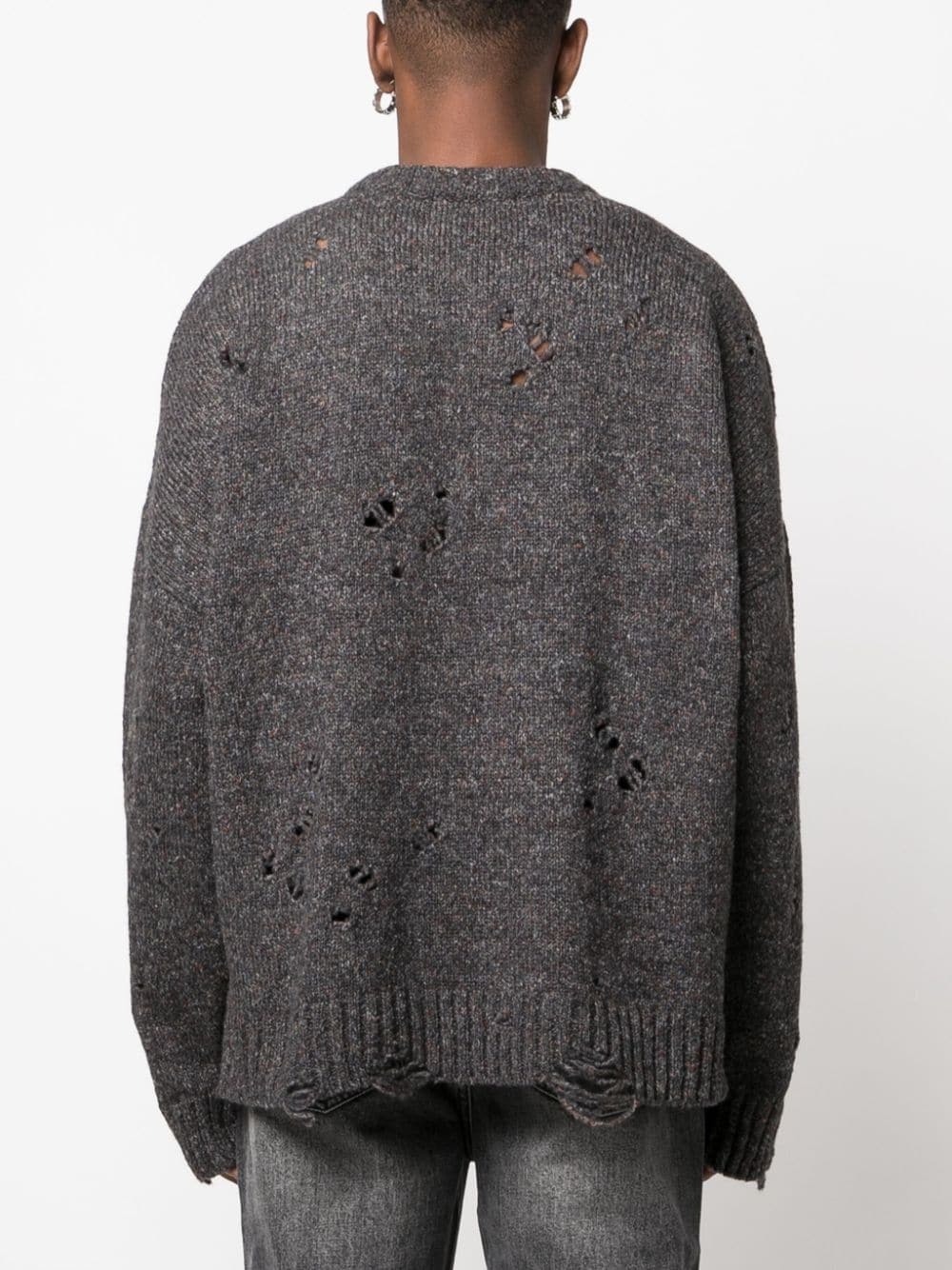 Painters Cover distressed-effect jumper - 4