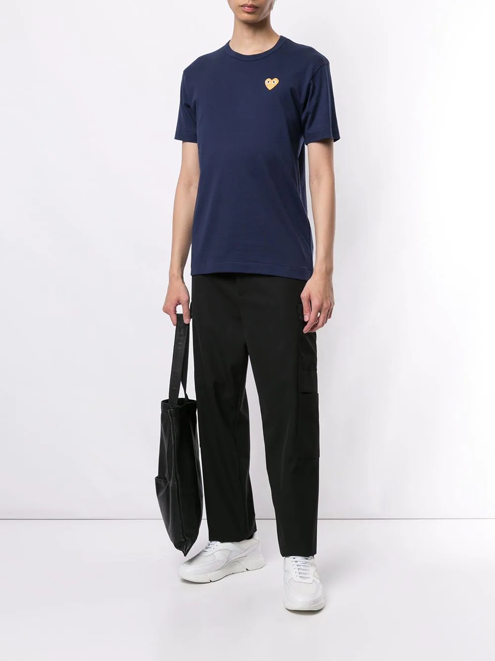 embroidered logo T-shirt - 2