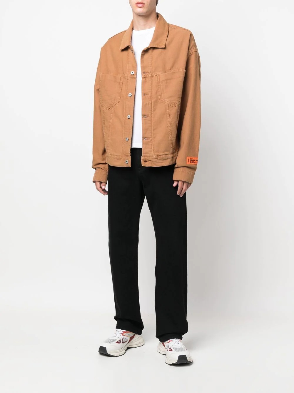 oversized canvas jacket - 2