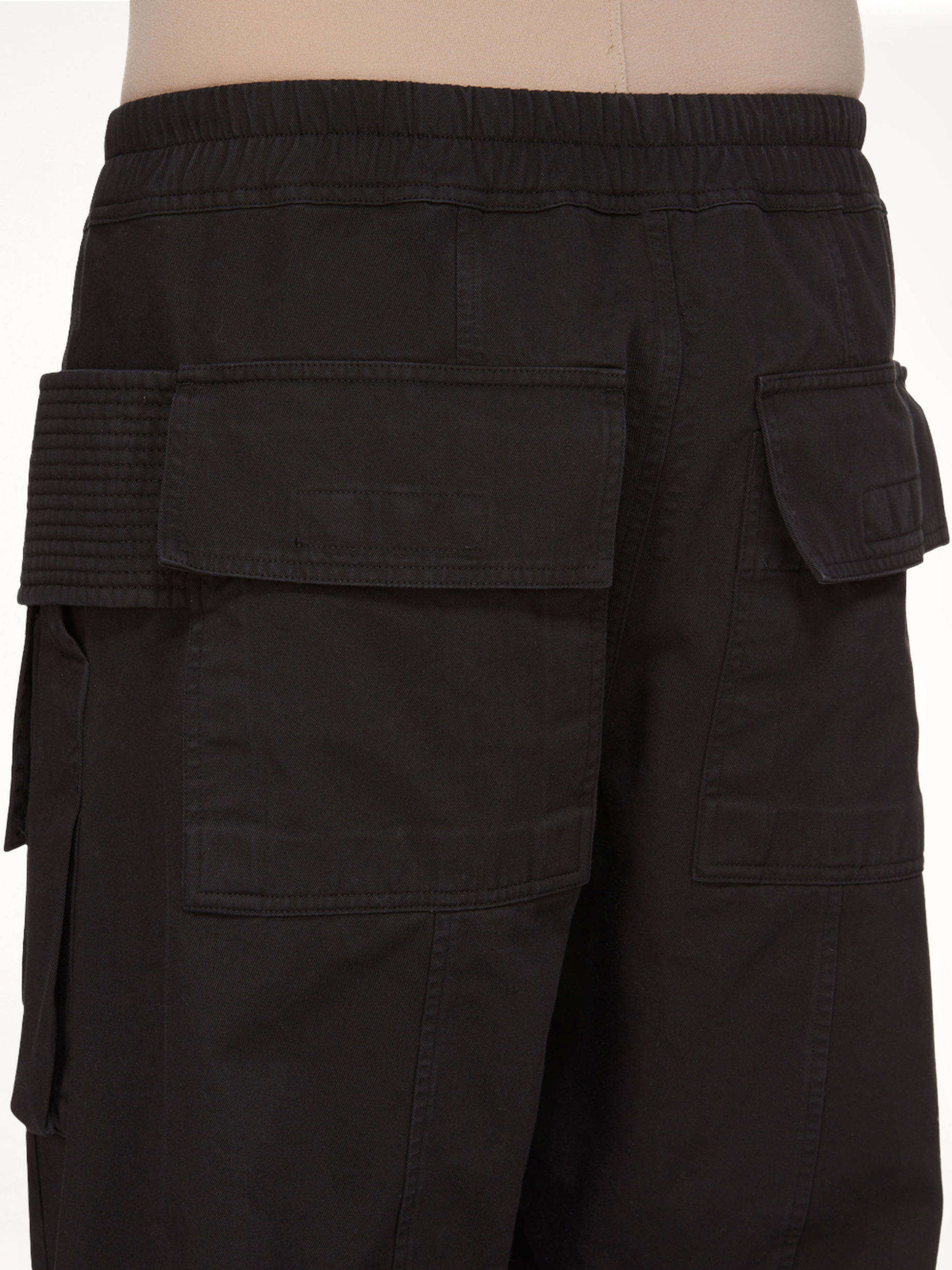 Creatch Wide Cargo Drawstring in Black - 7