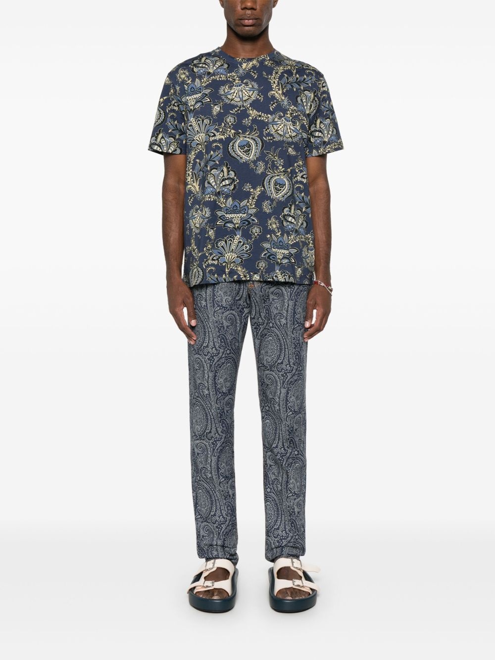 paisley T-shirt - 2