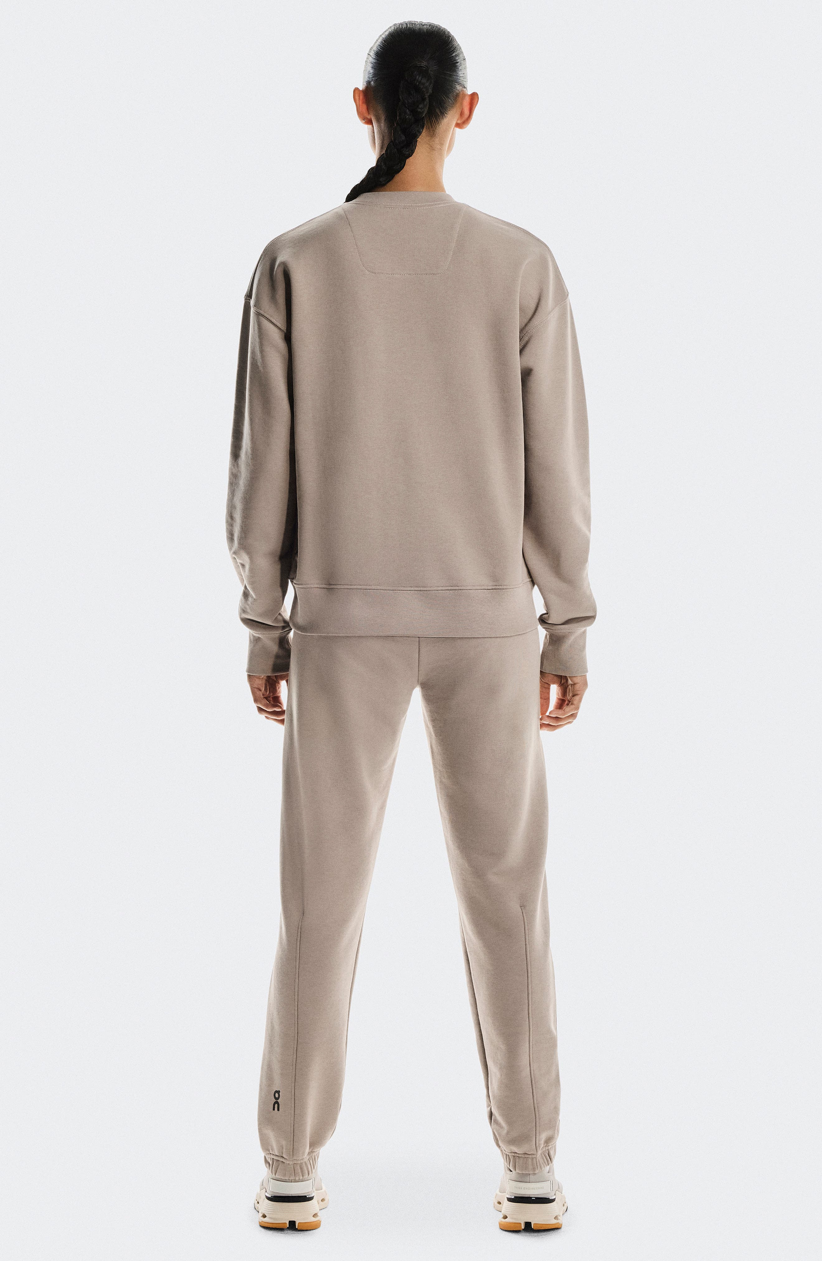 Club Crewneck Cotton Blend Sweatshirt in Desert at Nordstrom - 3
