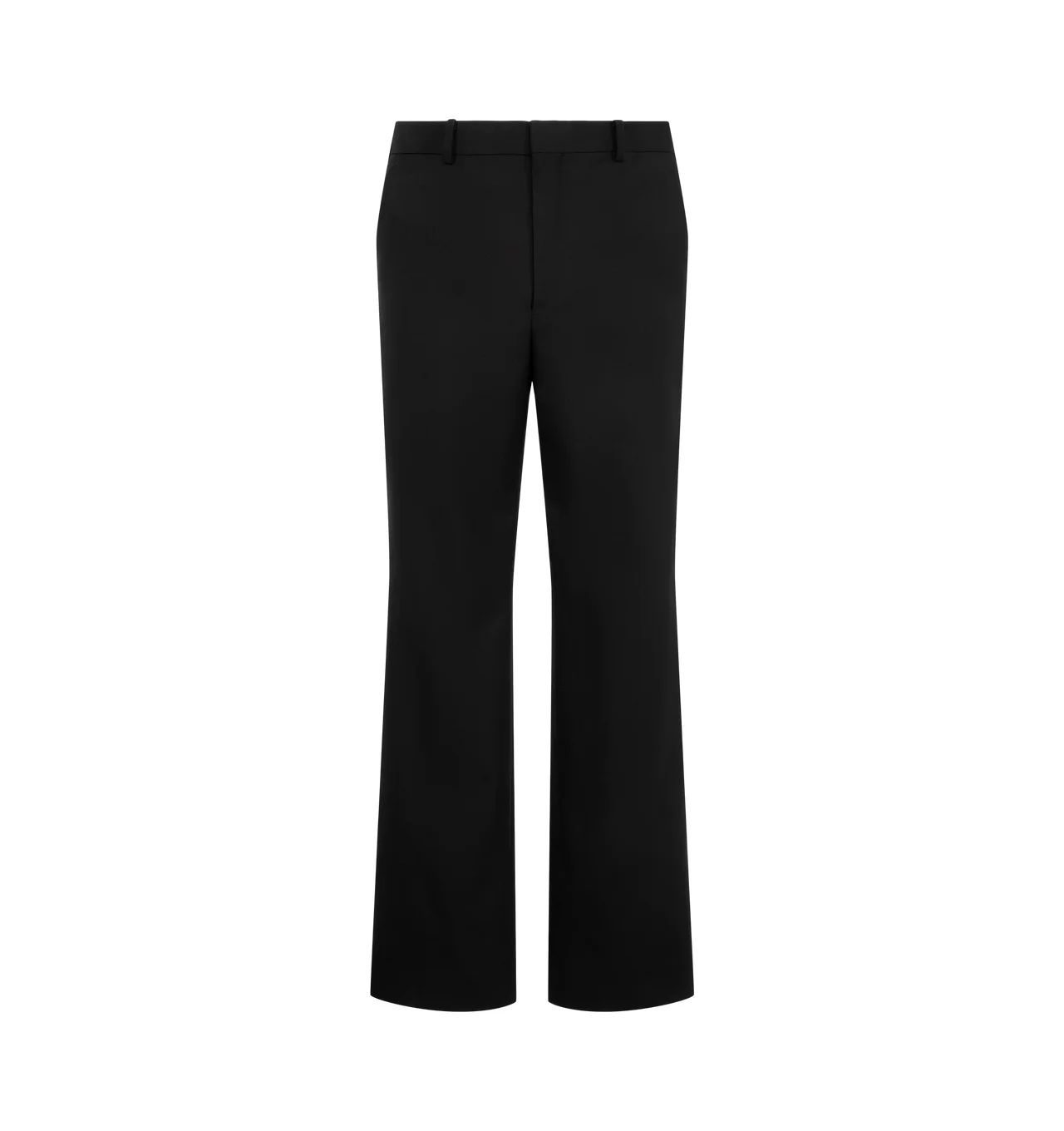 High-Density Wool Worsted Slacks - 1