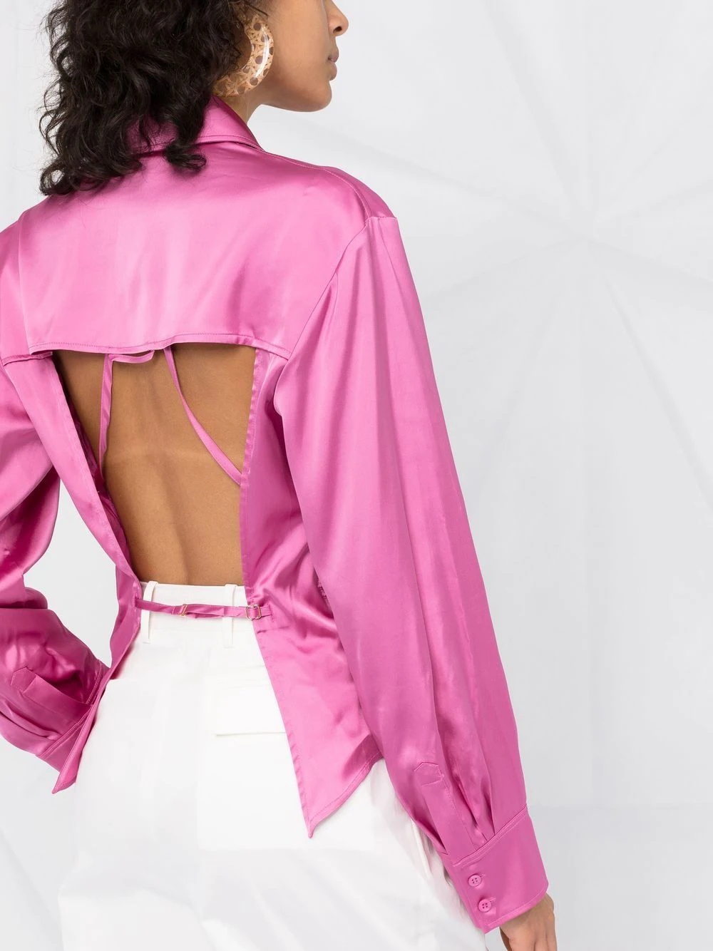 open-back shirt - 3