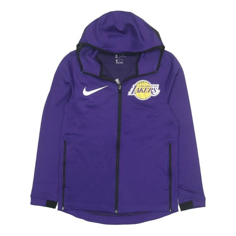 Nike x NBA Therma Flex Showtime Jacket 'LA Lakers' 940136-504 - 1