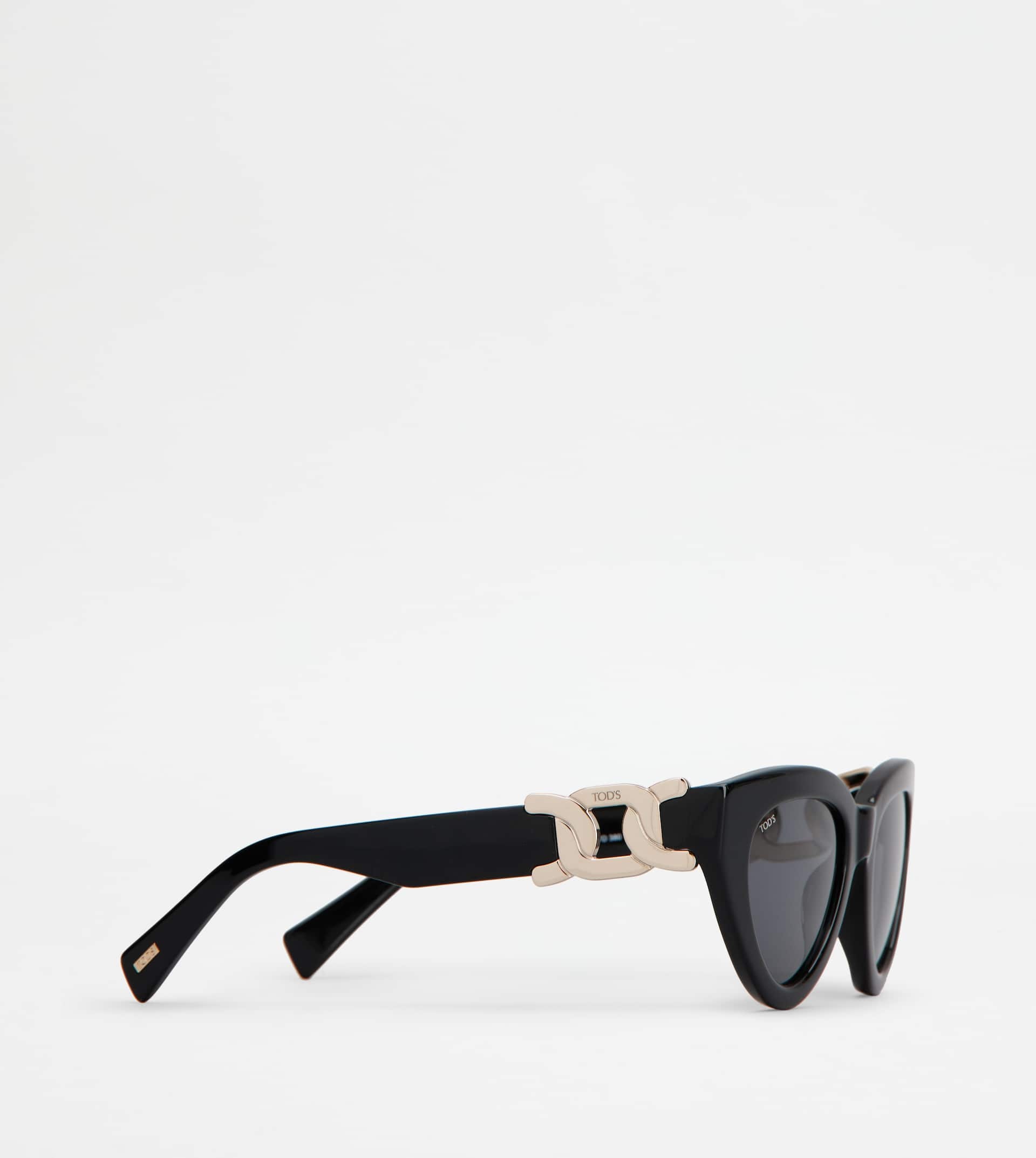 CAT-EYE SUNGLASSES - BLACK - 3