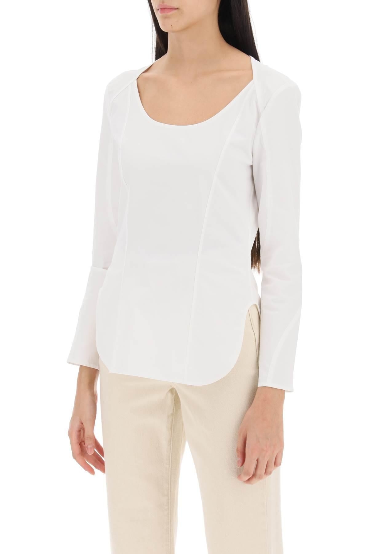 LEIYA POPLIN BLOUSE - 5