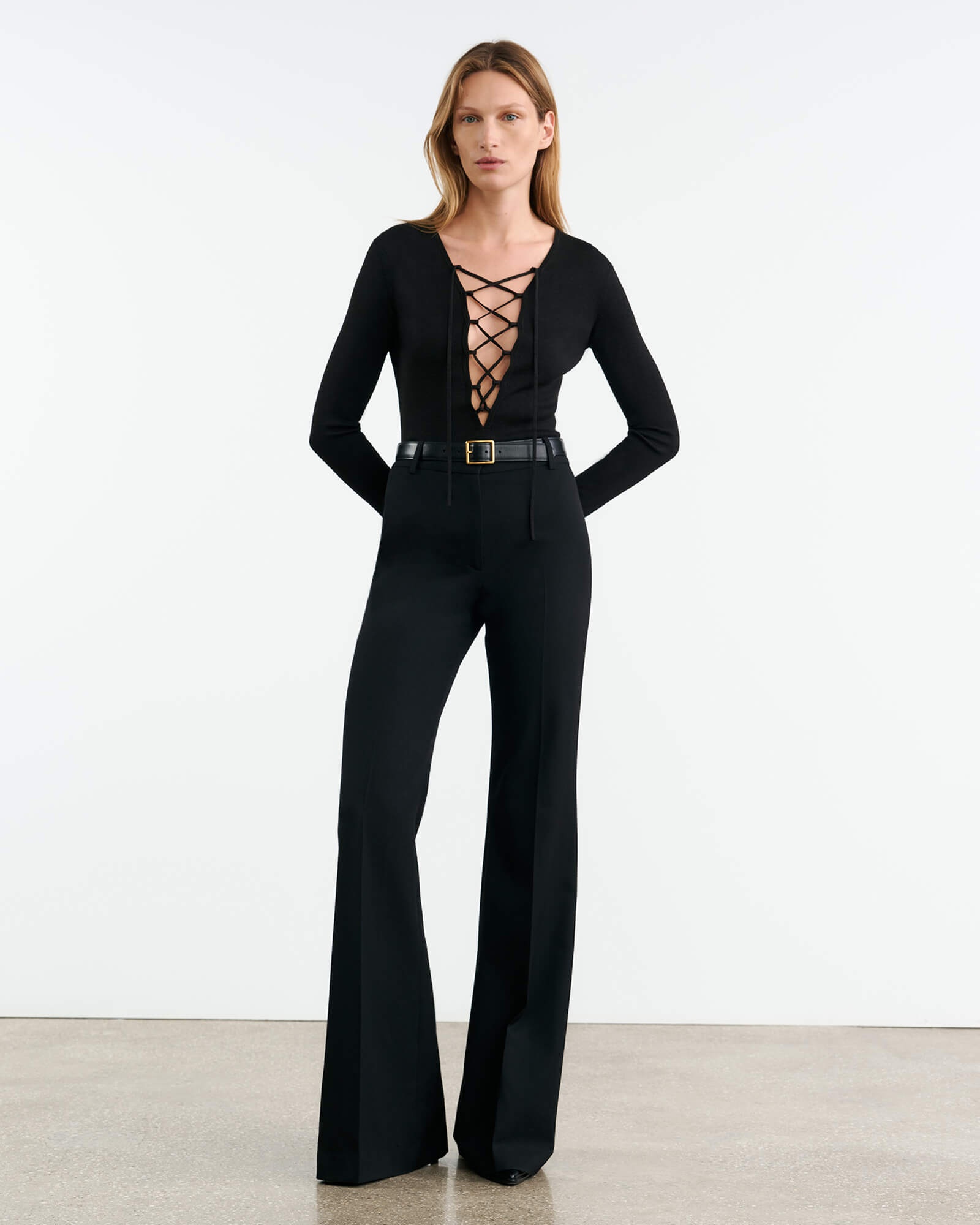 ADALYNN SILK KNIT SWEATER - 4