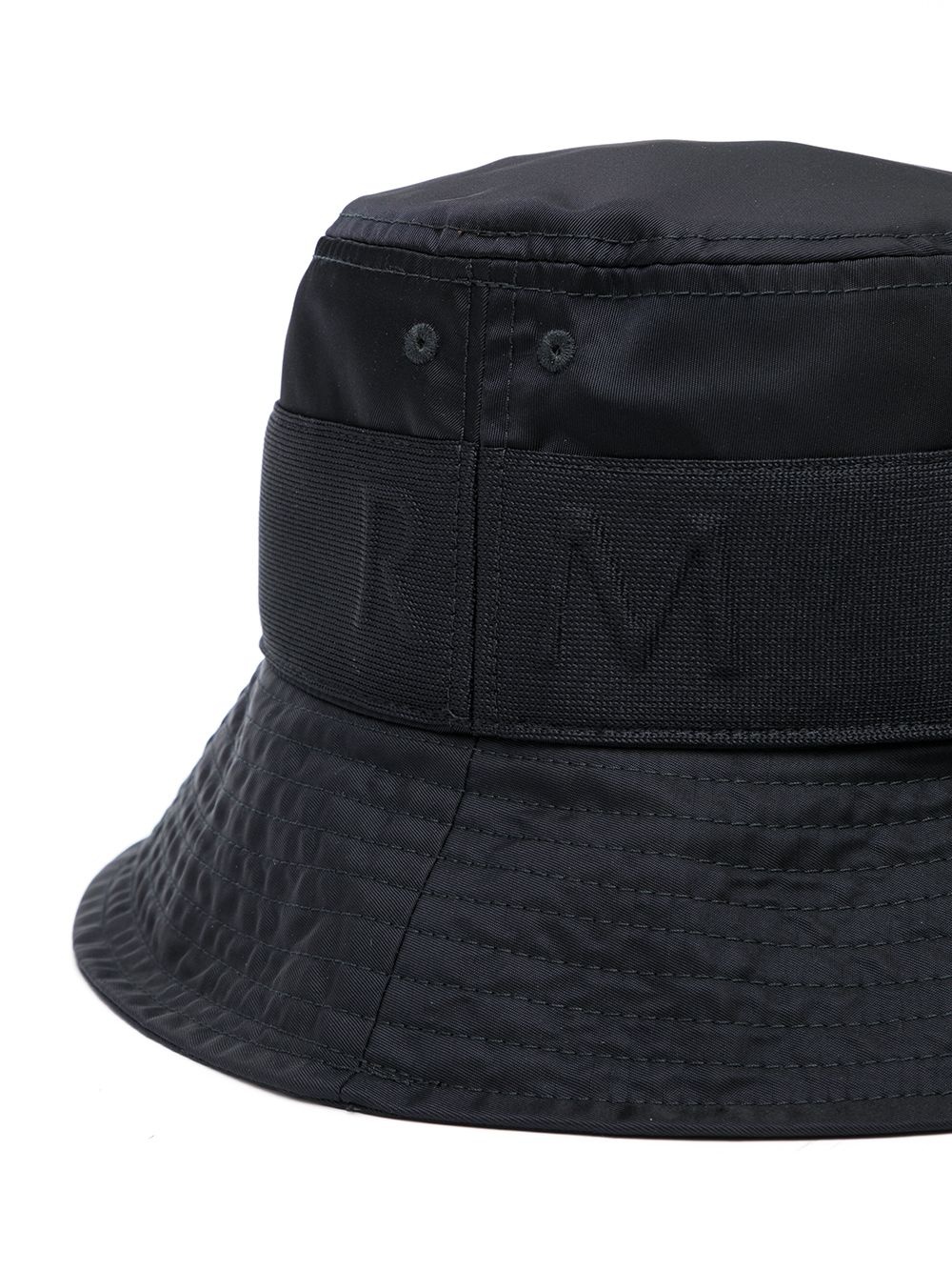 logo-trim bucket hat - 2