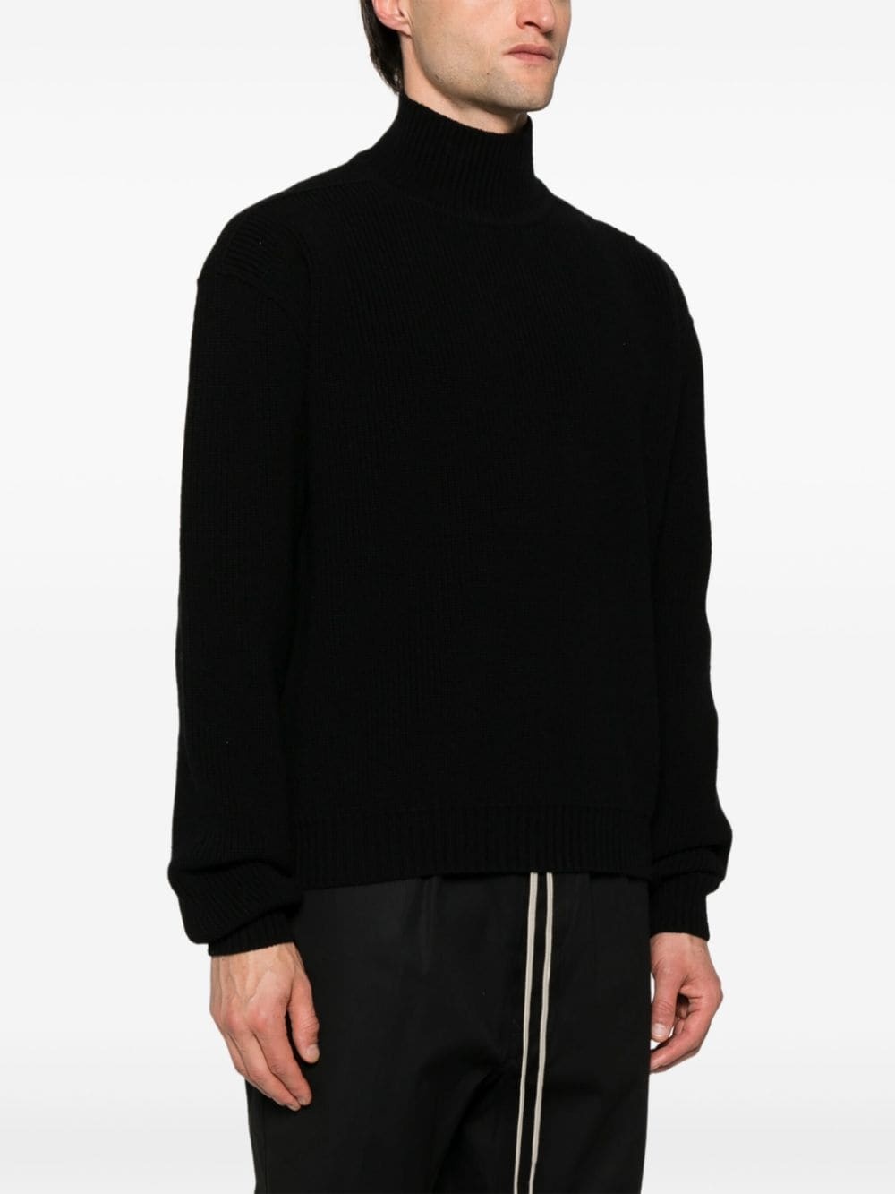 roll-neck virgin-wool jumper - 3