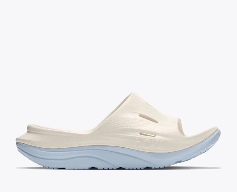 ORA Recovery Slide 3 Shoes in Alabaster/Ambient Blue - 1