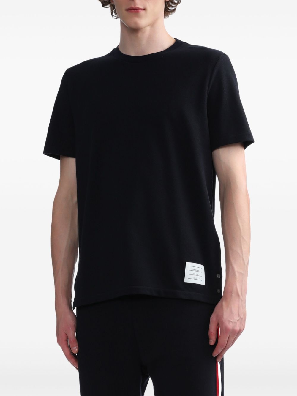 RWB stripe piqué T-shirt - 3