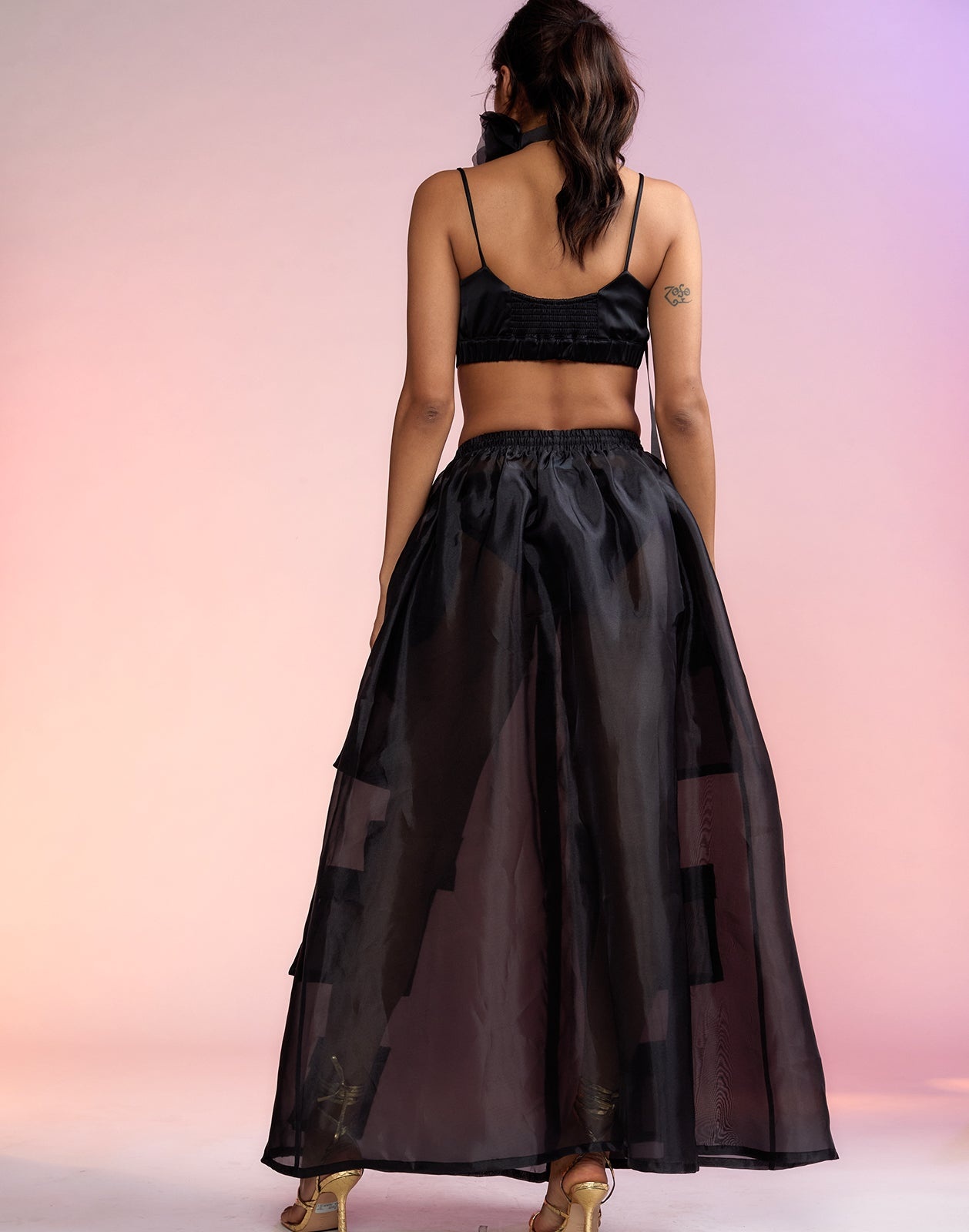 Organza Cargo Skirt - 6