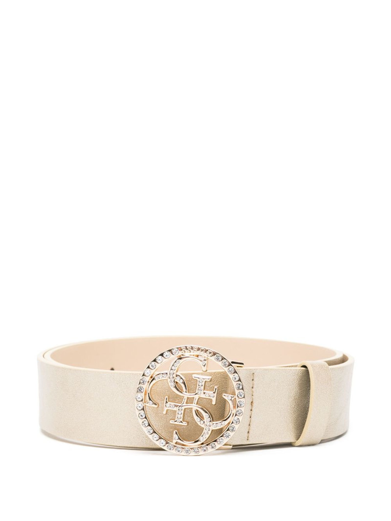 logo-buckle belt 1