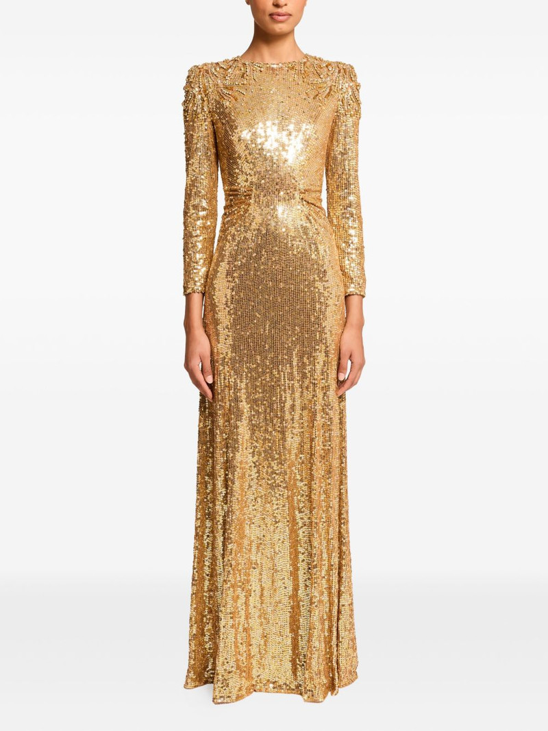 JENNY PACKHAM sequin embellished dulcet dress outlook