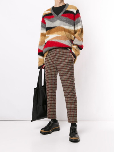 UNDERCOVER all-over pattern jumper outlook