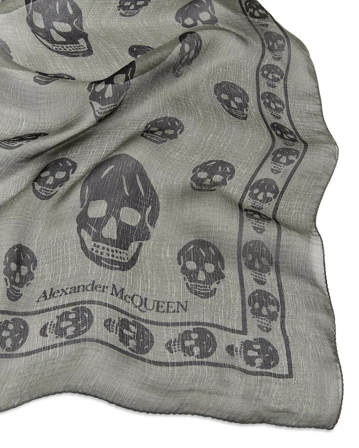 Skull Silk Scarf - 2