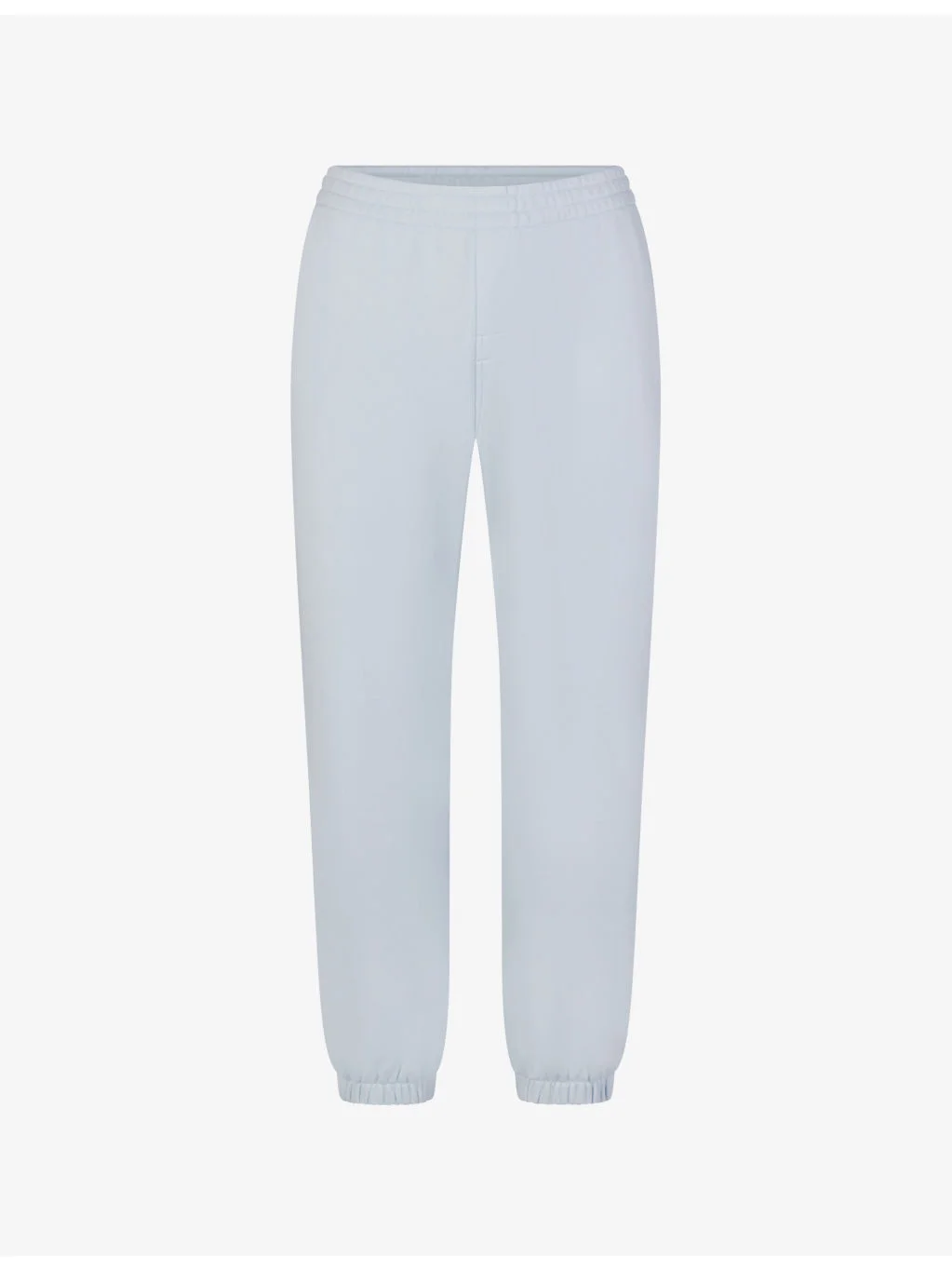 Drapey French Terry Cropped Cotton-Jersey Jogging Bottoms - 1