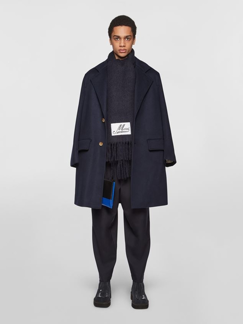Marni SINGLE-BREASTED COAT IN WOOL DRAP outlook