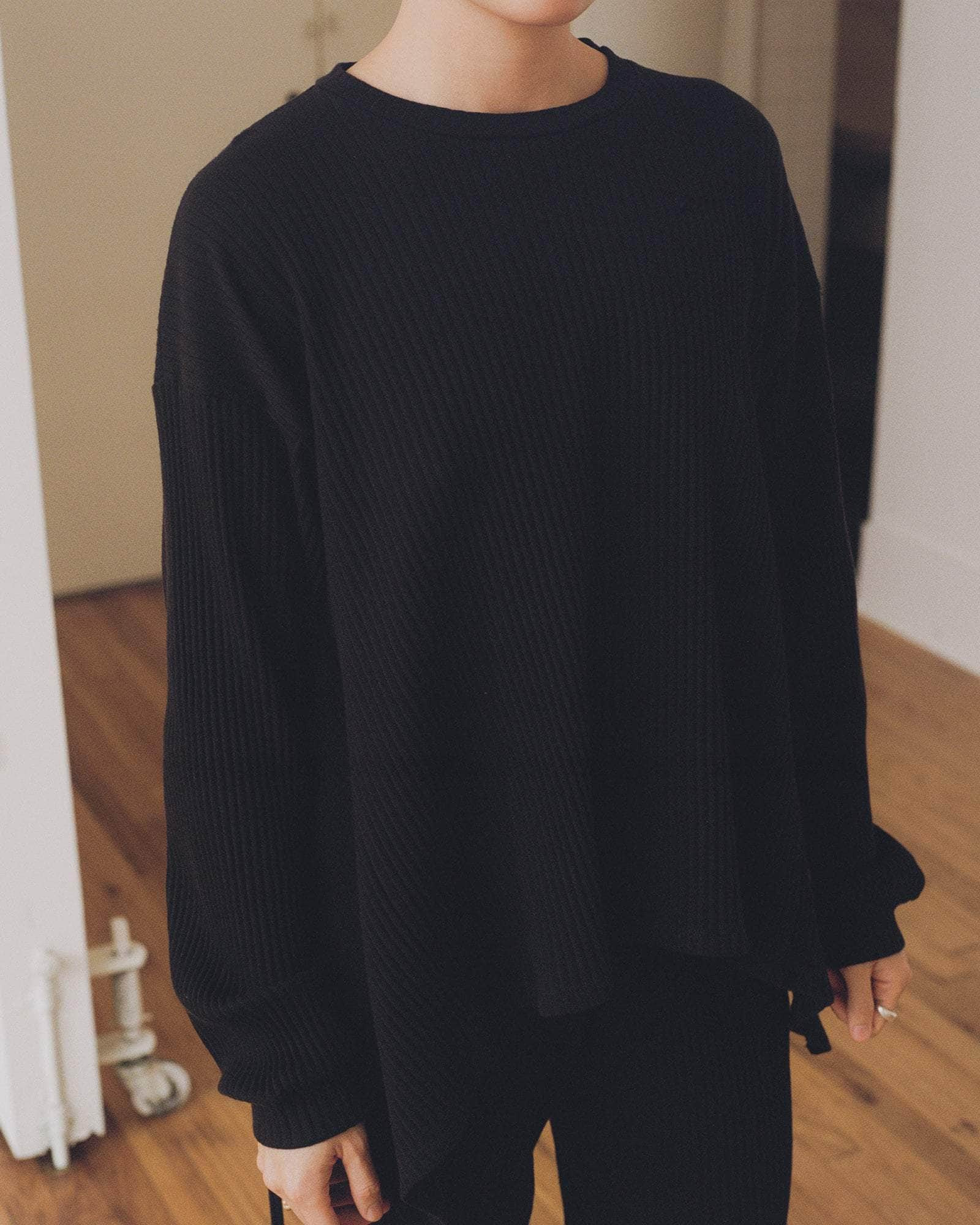 Shaw Long Sleeve - Organic Cotton Fleece - 3