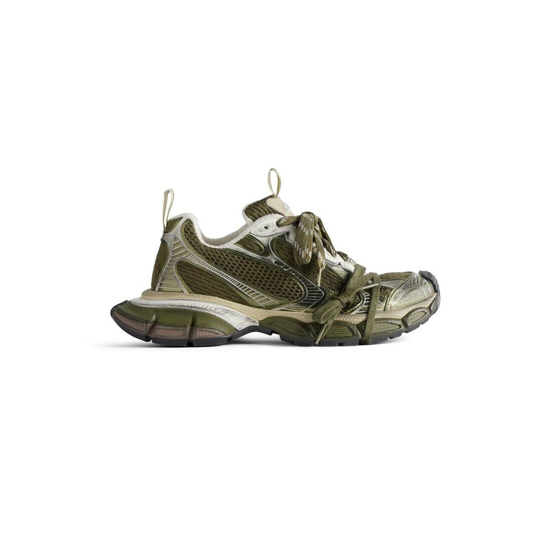Men's 3xl Sneaker in Dark Green/light Beige - 1