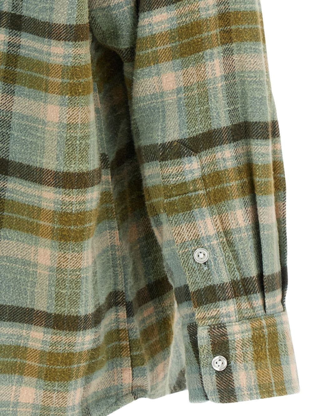 plaid cotton shirt - 4