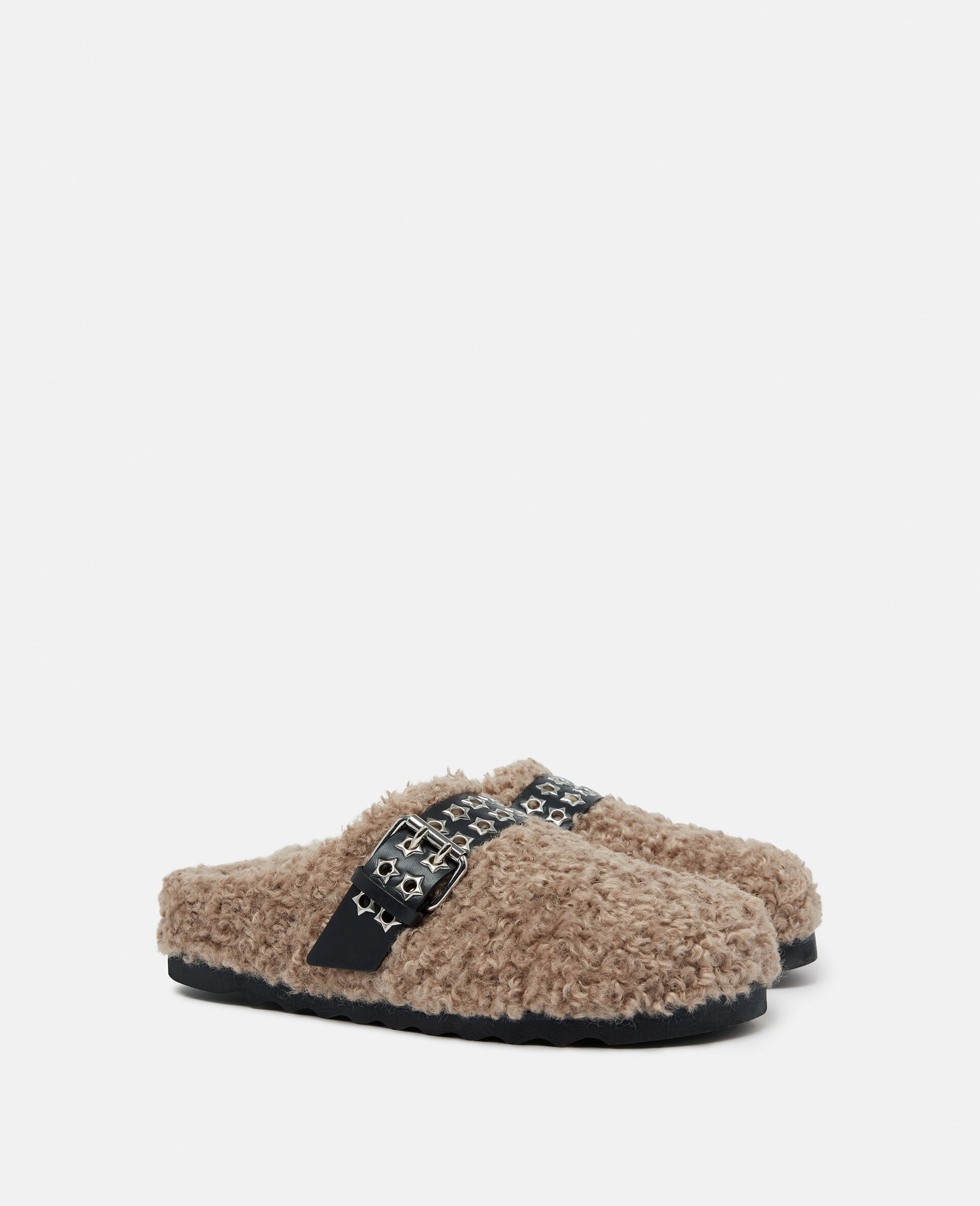 Elyse Studded Strap Backless Clogs - 2