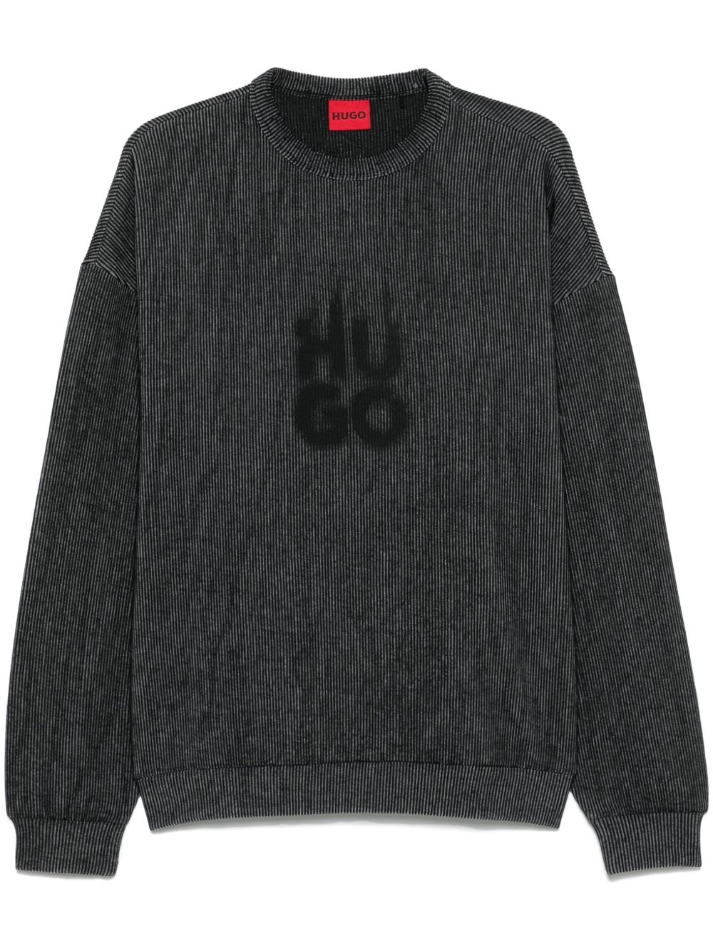 smoke logo-print sweatshirt - 1