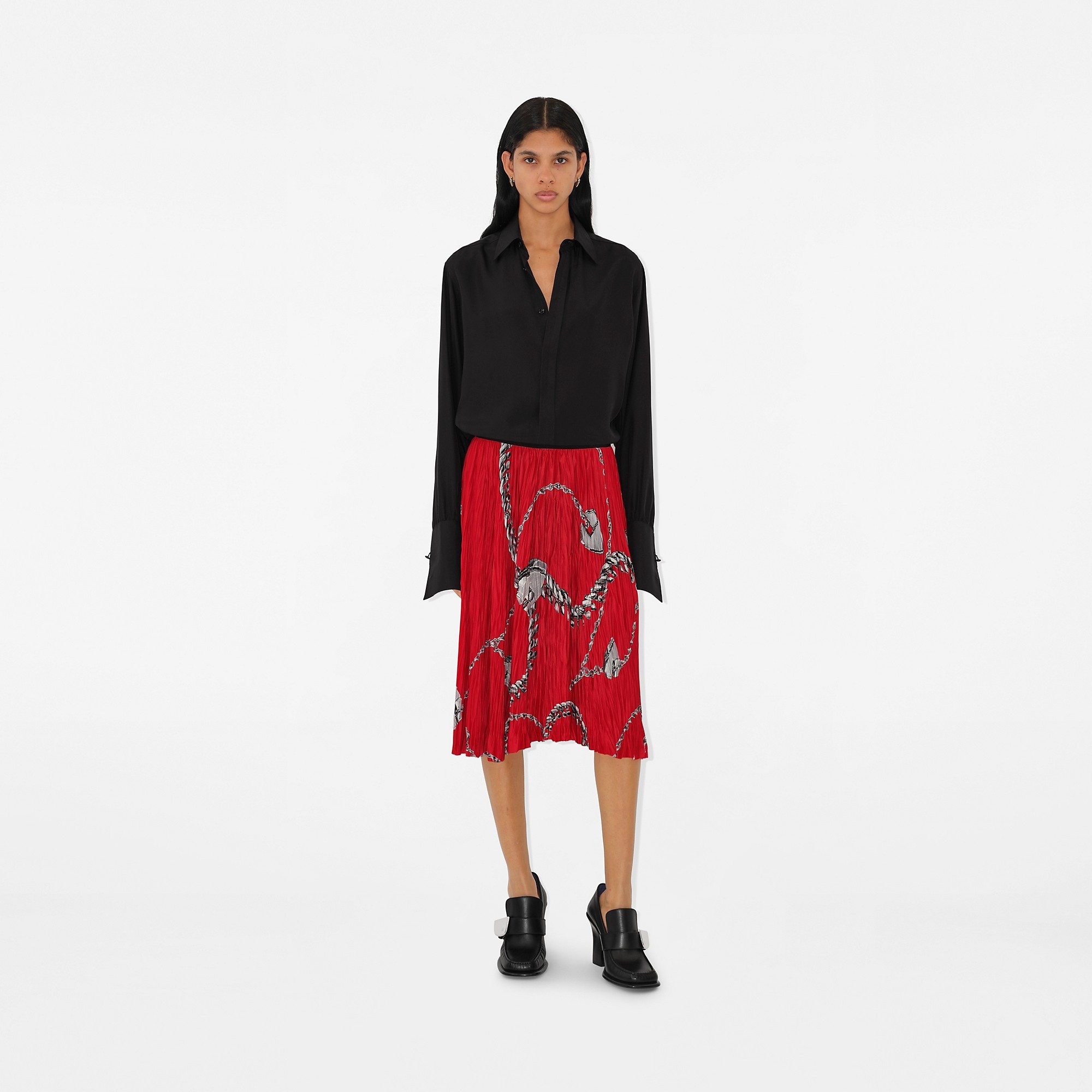 Shield Hardware Jersey Skirt - 2