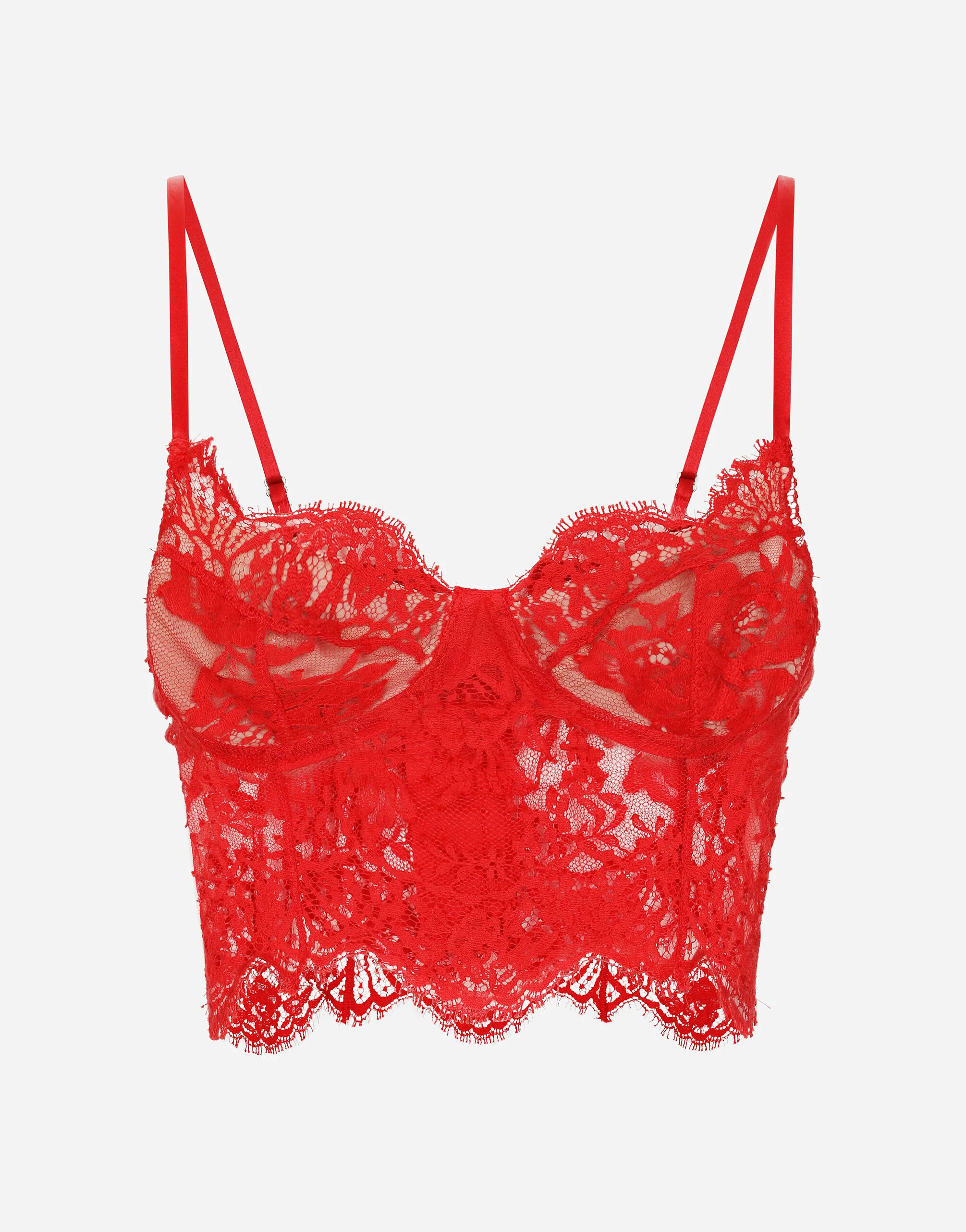 Lace lingerie corset top - 1