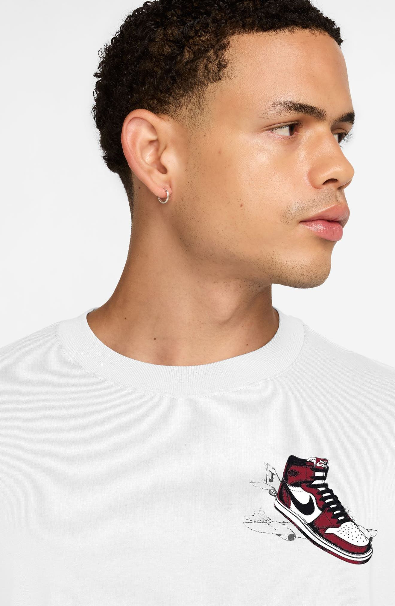 Air Jordan Has Landed Graphic T-Shirt in White/Varsity Red at Nordstrom - 3