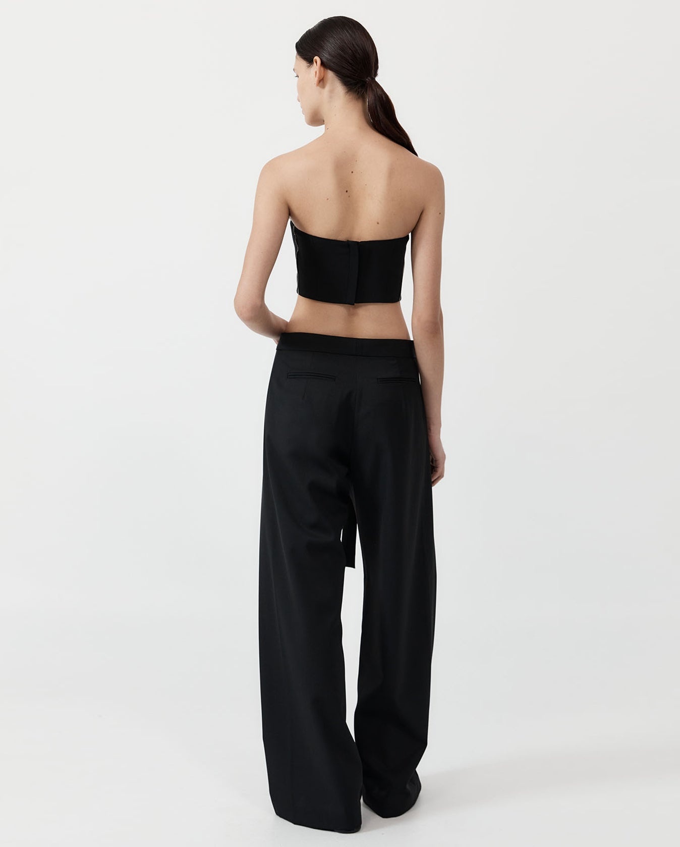 Fold Trousers - Black - 4