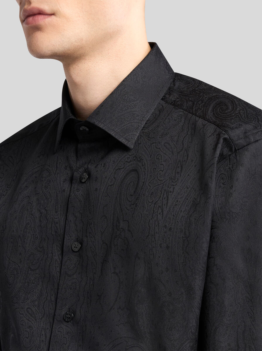 COTTON JACQUARD SHIRT - 3