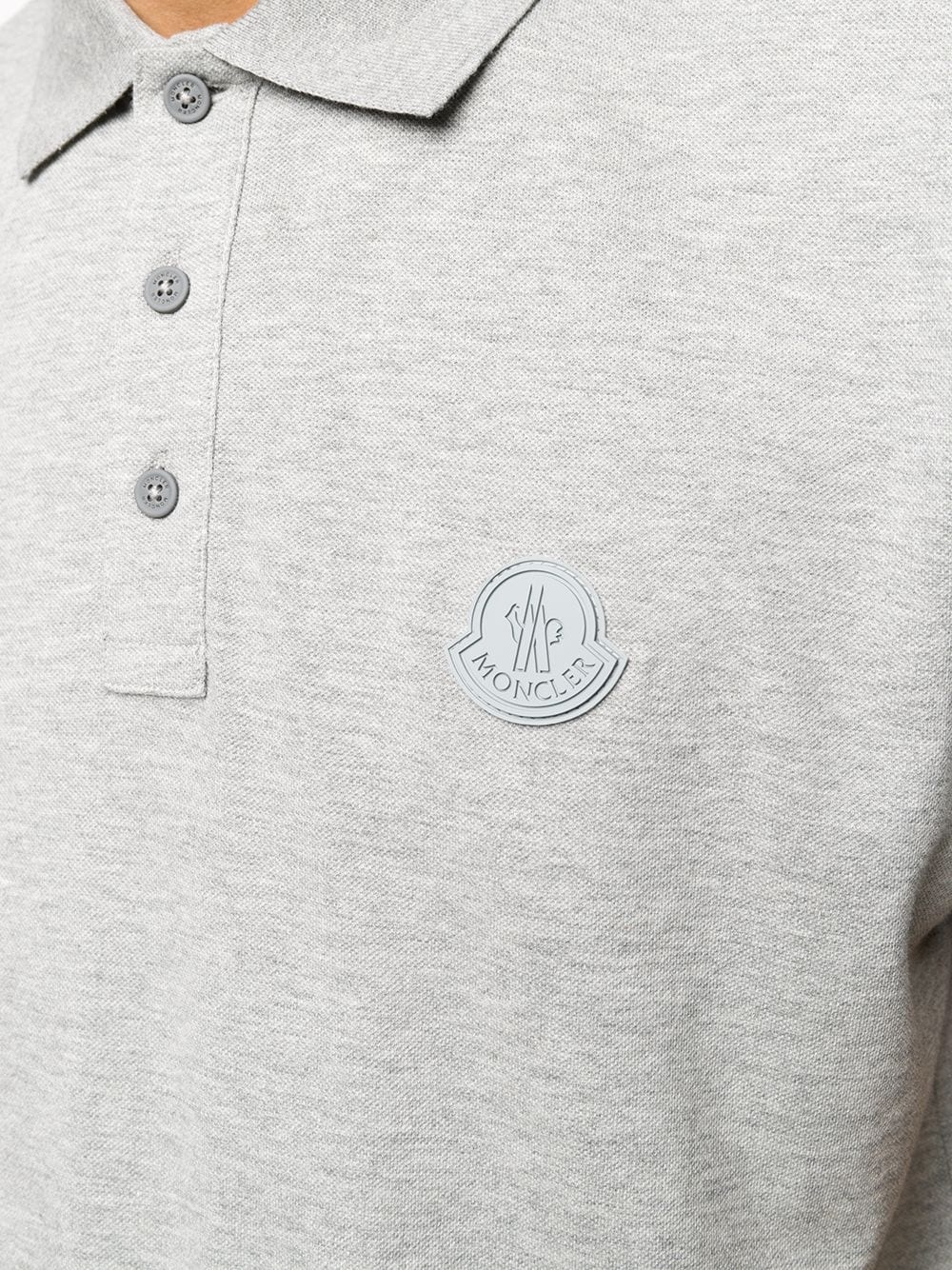 logo patch short-sleeve polo shirt - 5