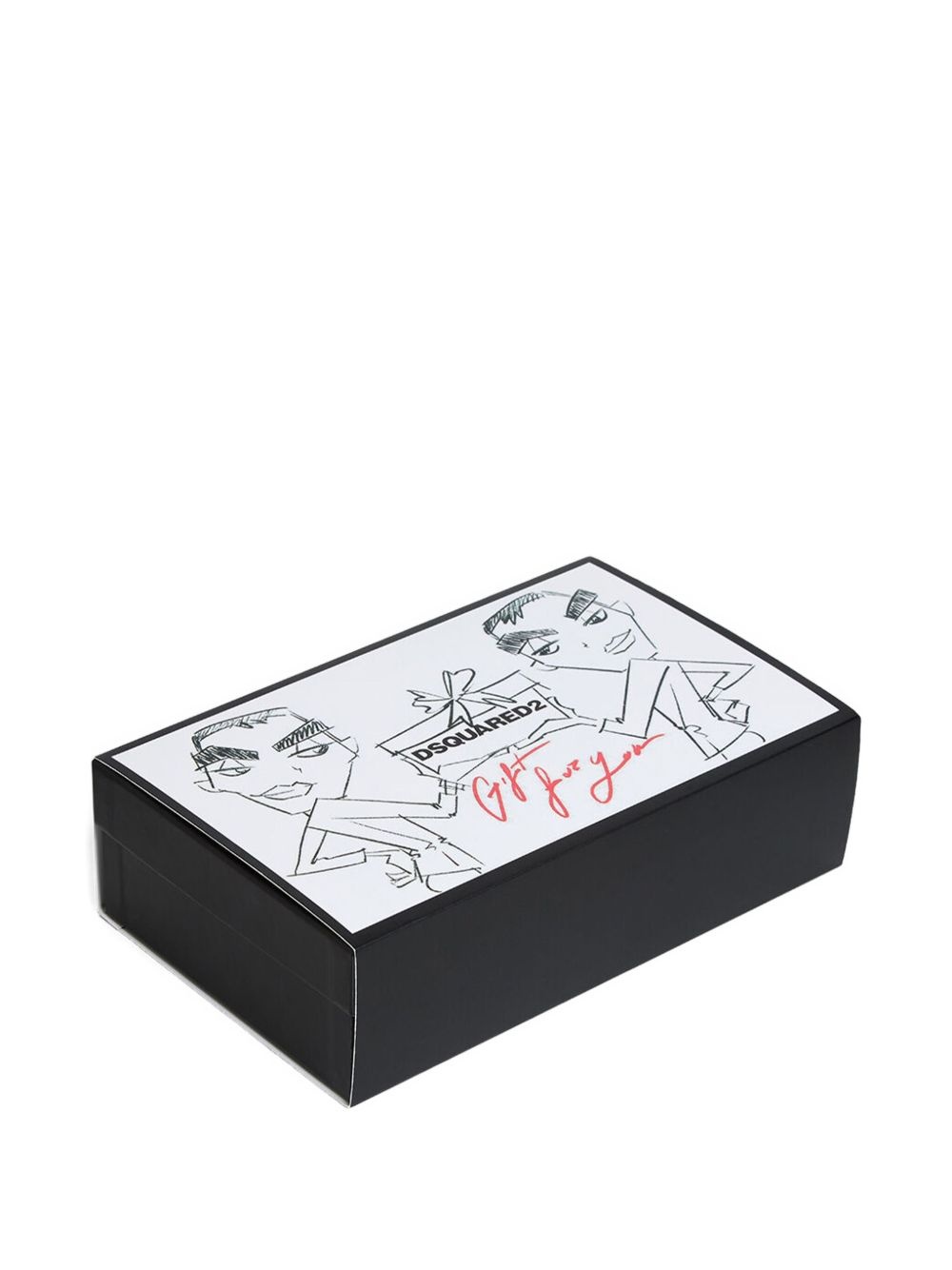 logo-print card holder set - 5
