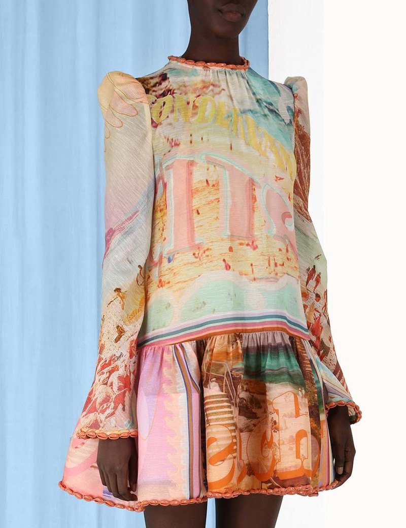 TAMA LAYERED MINI DRESS 5