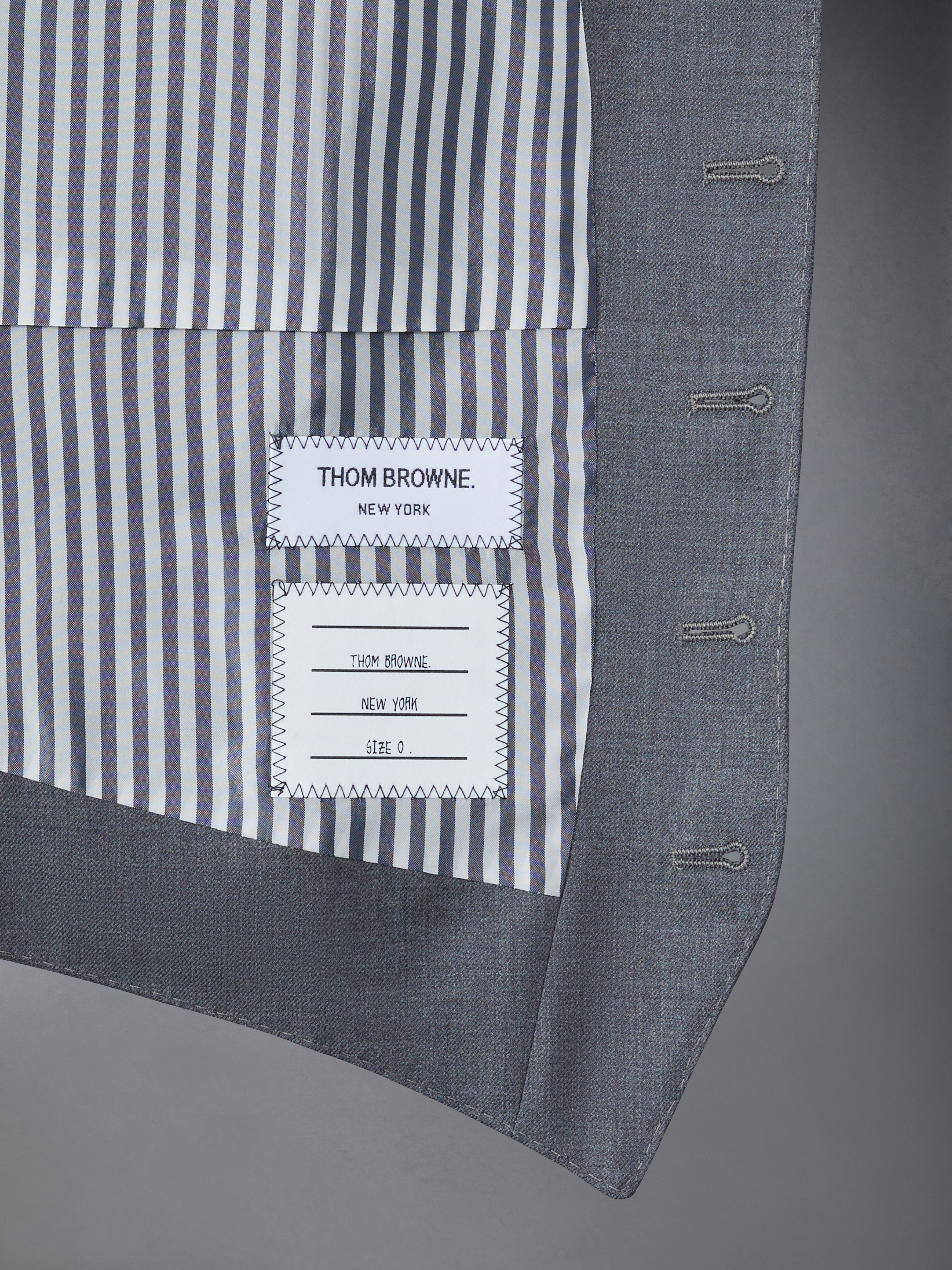 Classic 5-Button Vest in Super 120's Twill - 5