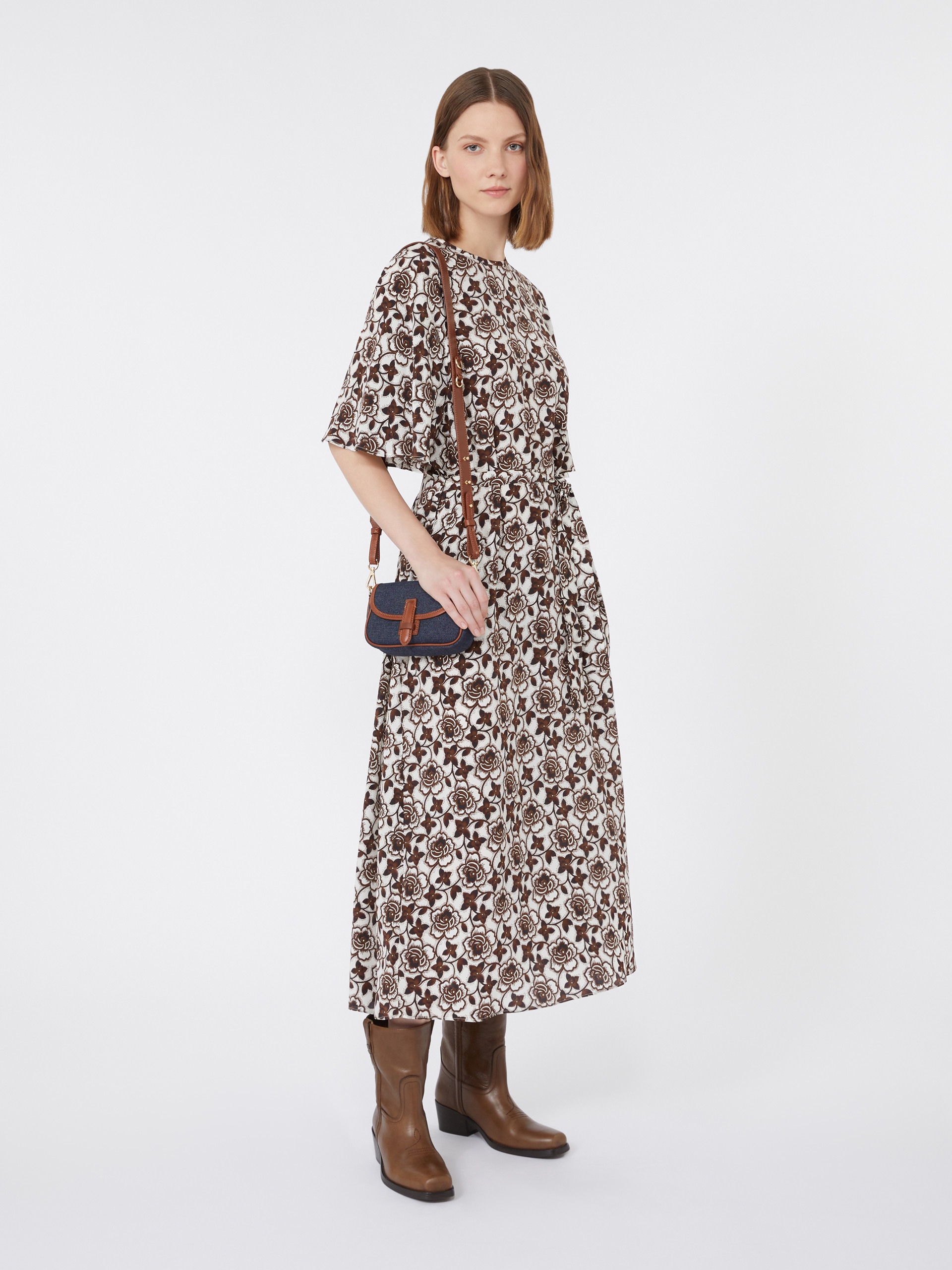 VARESE Silk crepe de chine dress - 2