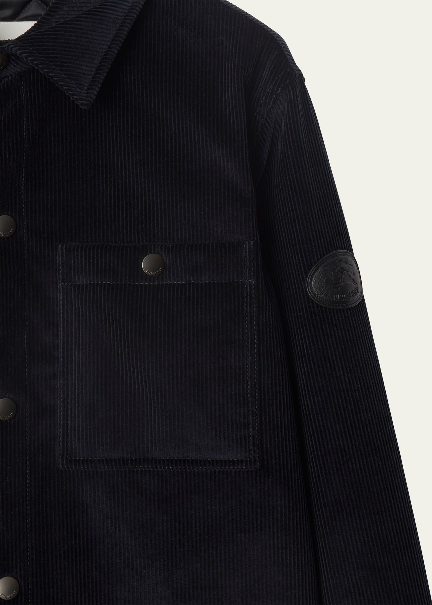 Men's Corduroy Knight Stamp Chore Jacket - 2