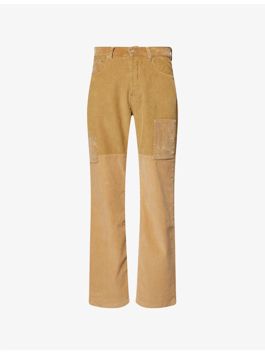 Sissoo Straight-Leg Cotton-Corduroy Trousers - 1
