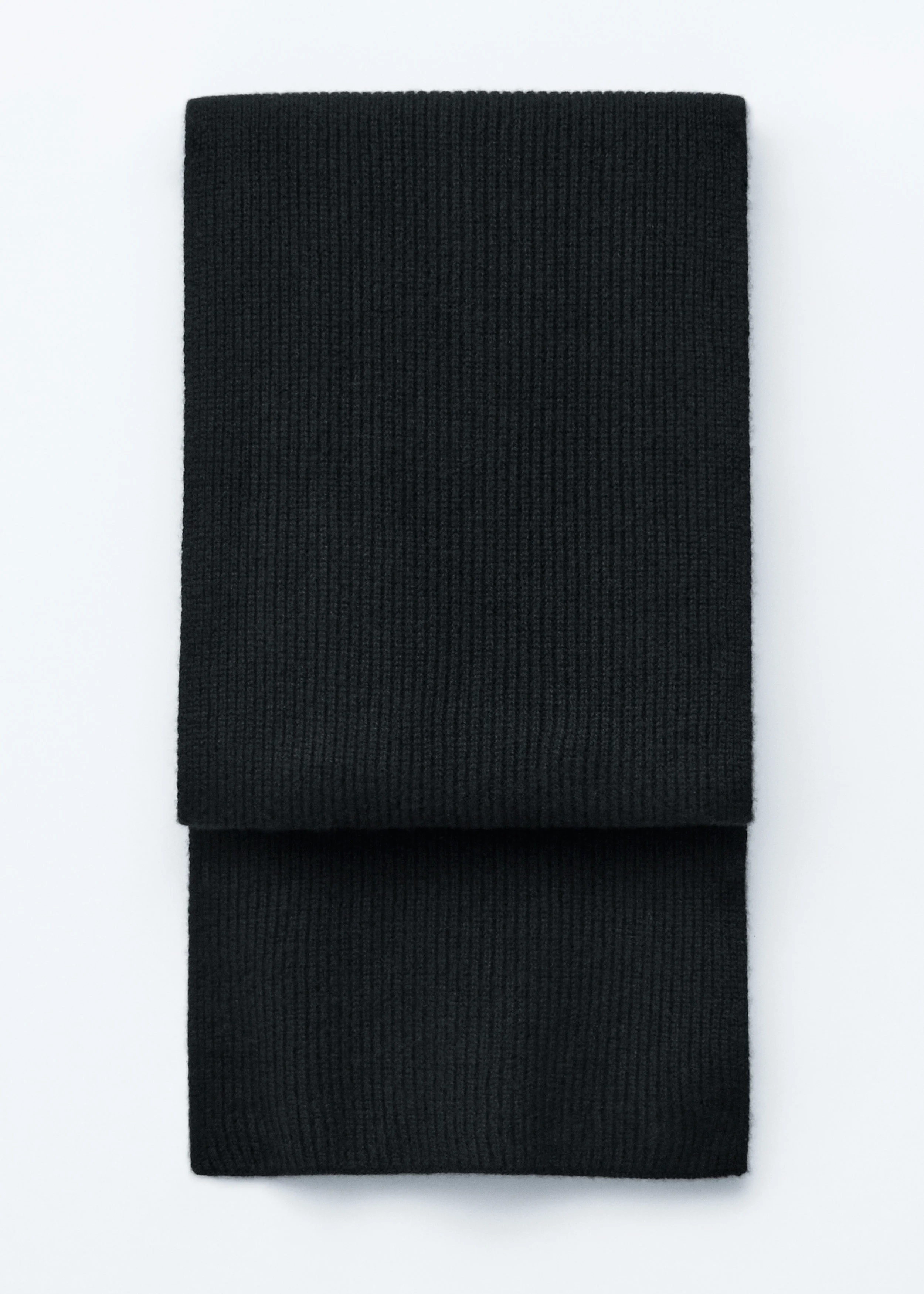 Cashmere Knit Scarf - 1