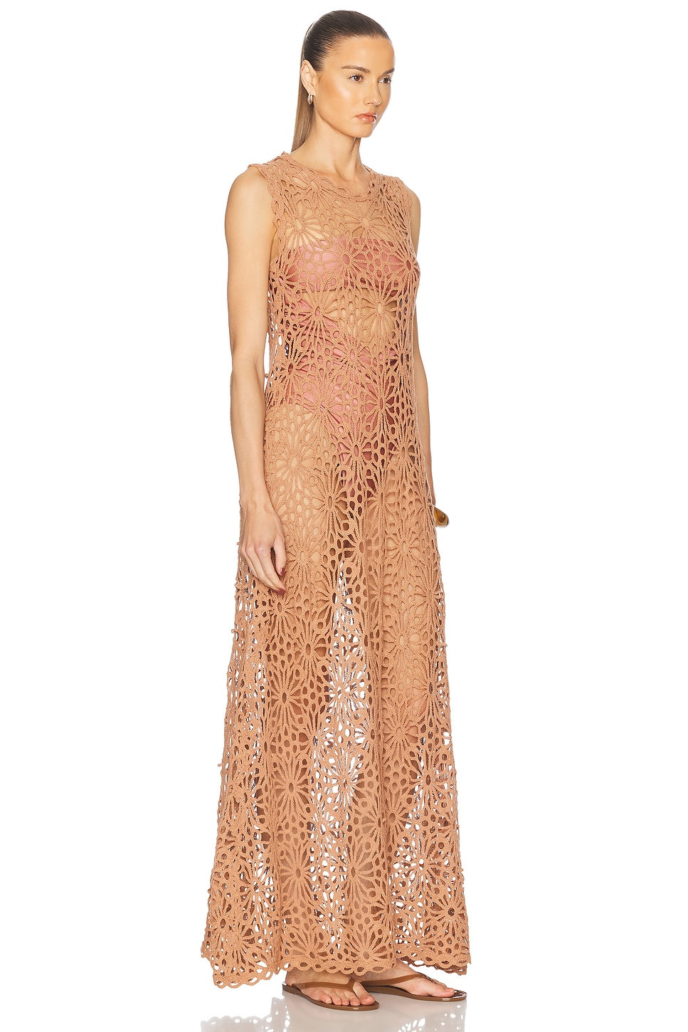 Sleeveless Swing Maxi Dress - 2
