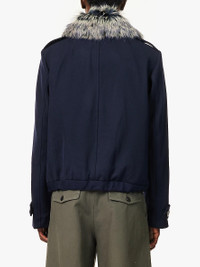 ジャケット・アウター (DRIES VAN NOTEN)VERONA BIS FUR JACKET S DRIES VAN NOTEN)VERONA BIS FUR JACKET S